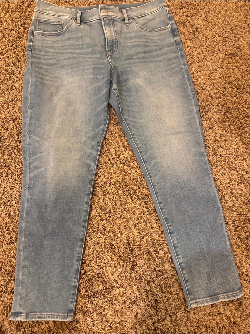 Express Light Blue Slim Men's Jeans